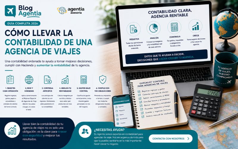 Cómo llevar la contabilidad de una agencia de viajes
